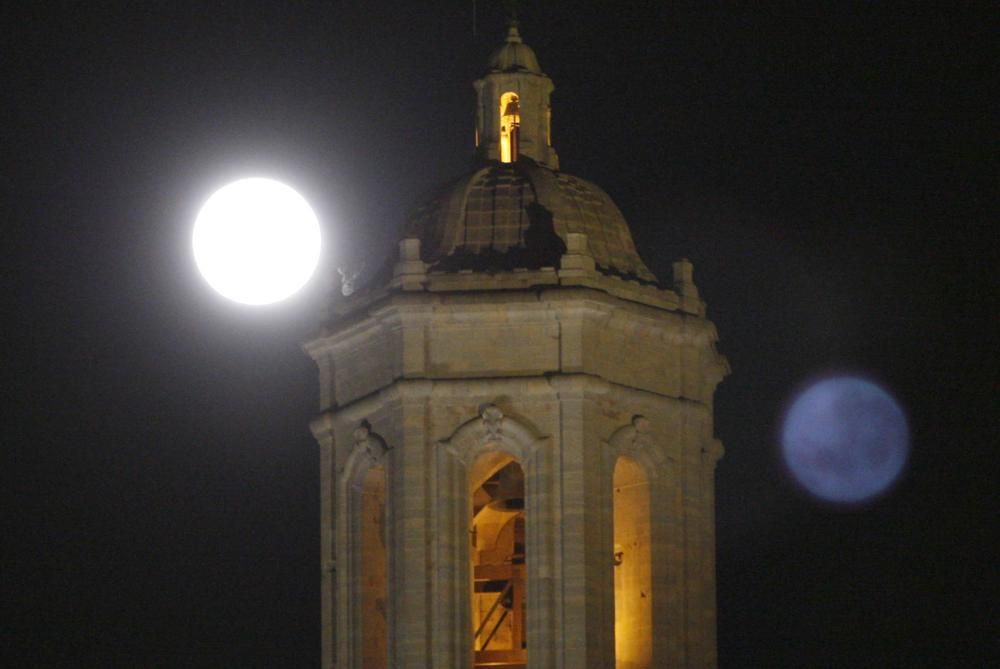 Superlluna a Girona