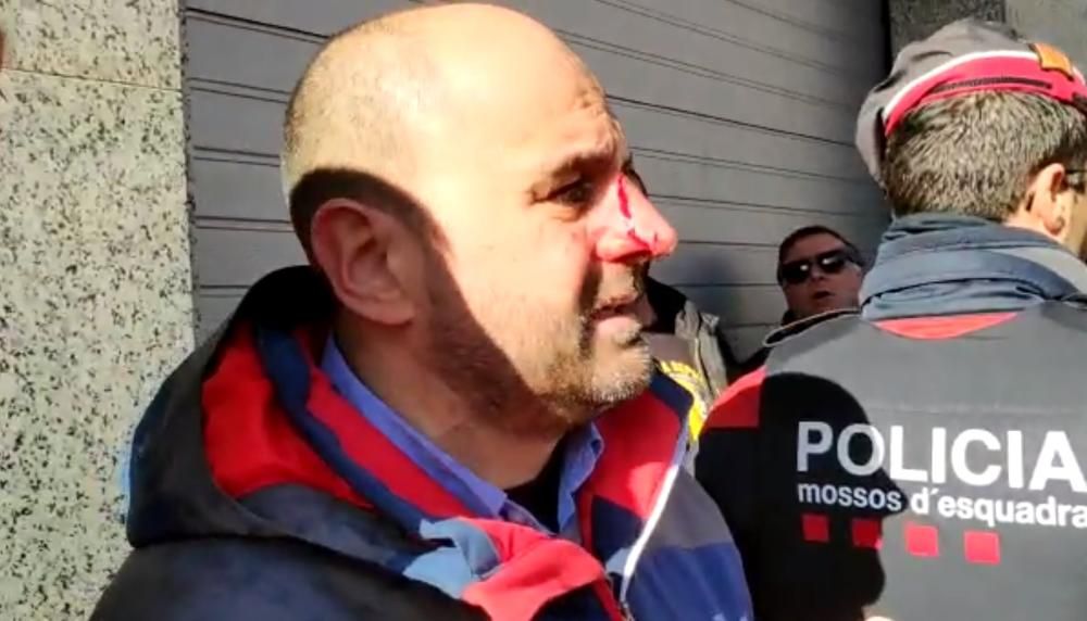 El regidor de Cs a Blanes (Girona) Sergio Atalaya ha resultat ferit aquest dissabte