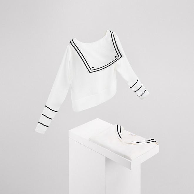 Blusa de seda de Gigi Hadid para Tommy Hilfiger