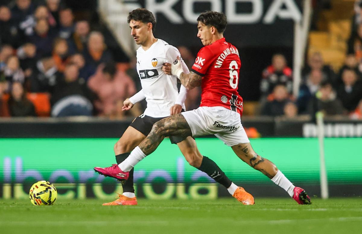 El Valencia CF - Mallorca, en imágenes