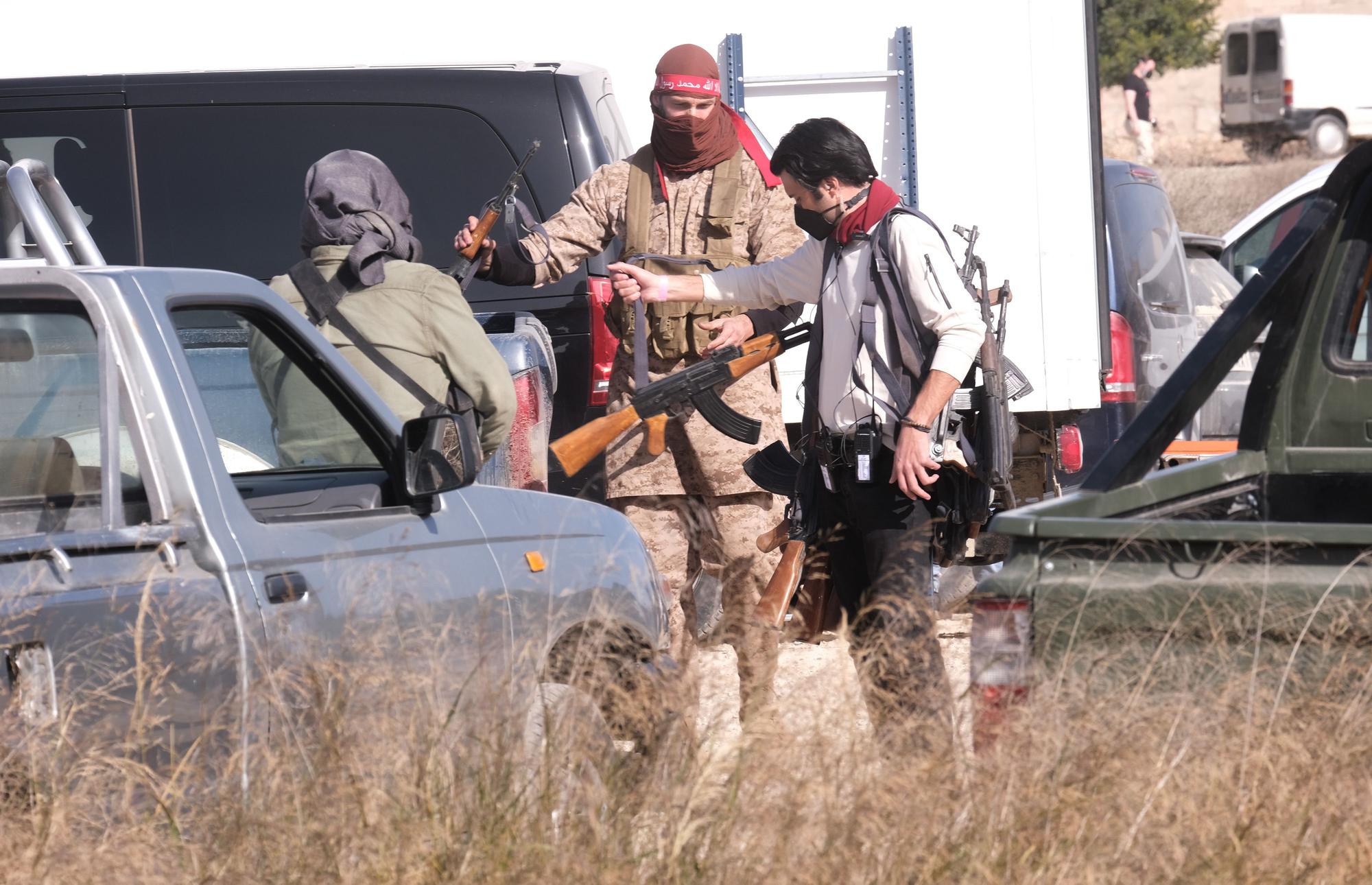 Sax se convierte en Afganistán en una película de Hollywood