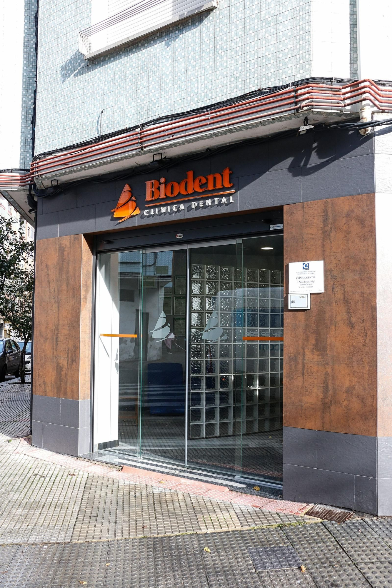 Fachada de la clínica dental Biodent.