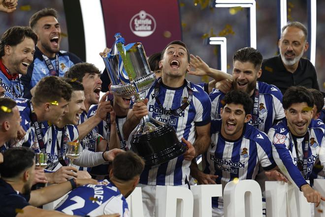 Final de Copa del Rey: Atlético de Madrid - Real Sociedad, en imágenes