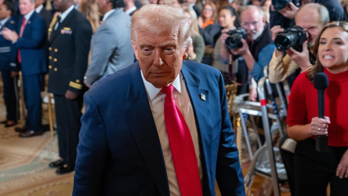 El presidente de EEUU, Donald Trump