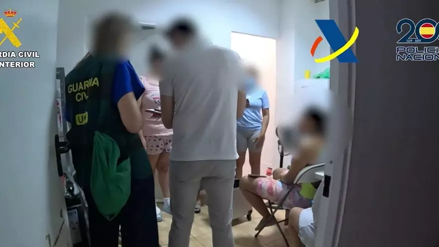 Liberan a 162 mujeres prostituidas en locales de masajes de Alicante y otras seis provincias