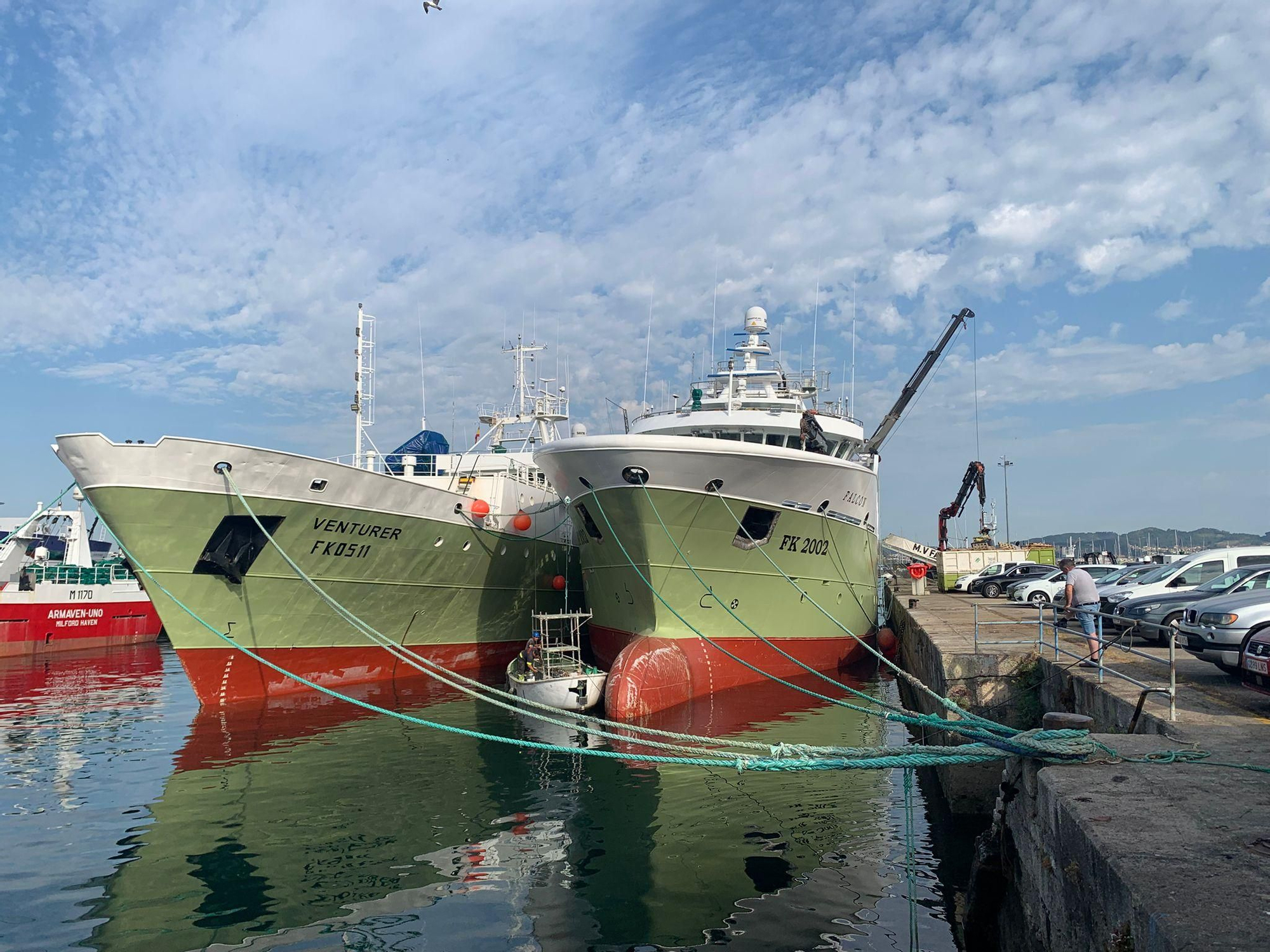 &#039;Venturer&#039; y &#039;Falcon&#039;, de Vigo a las Malvinas