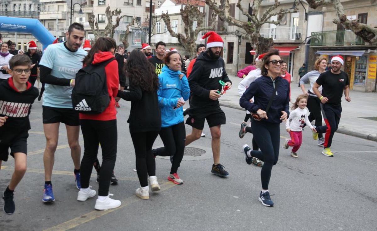 Primeros clasificados de la carrera.   | // SANTOS ÁLVAREZ
