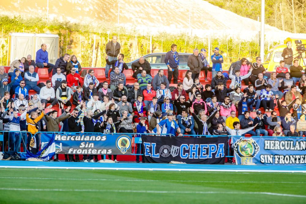 La Nucía - Hércules: las imágenes del partido