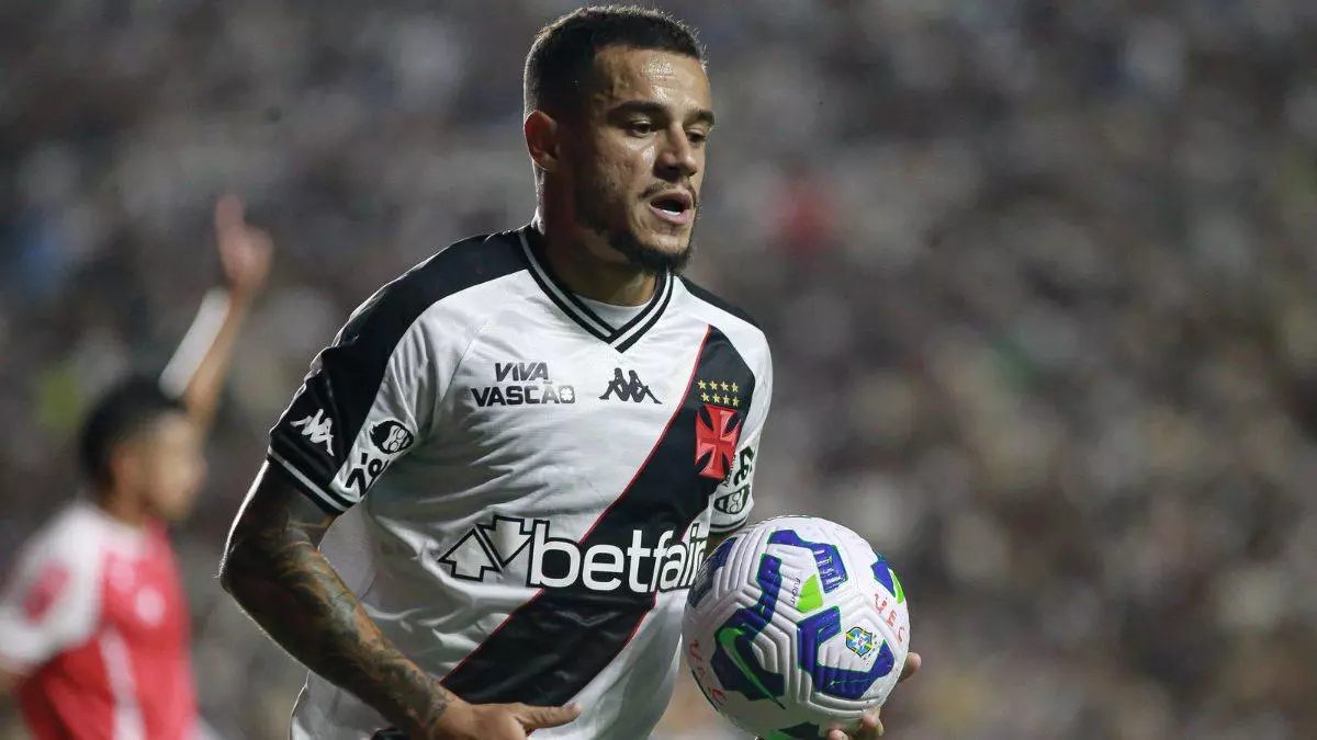 Coutinho resurge y devuelve la ilusi車n al Vasco da Gama con un tremendo golazo