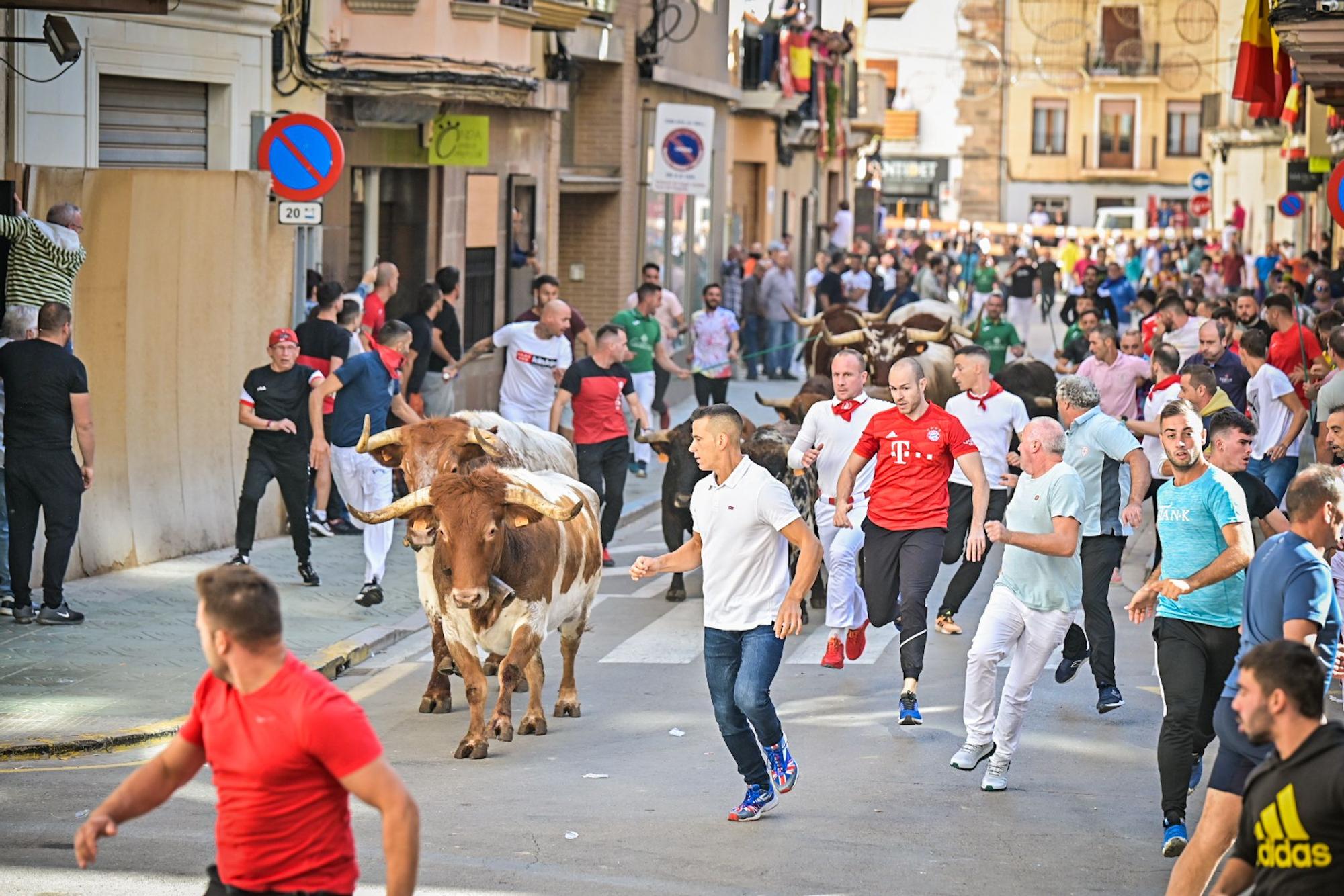 Las fotos del intenso miércoles de 'bous al carrer' de la Fira d'Onda, con la visita de Bruno Soriano.