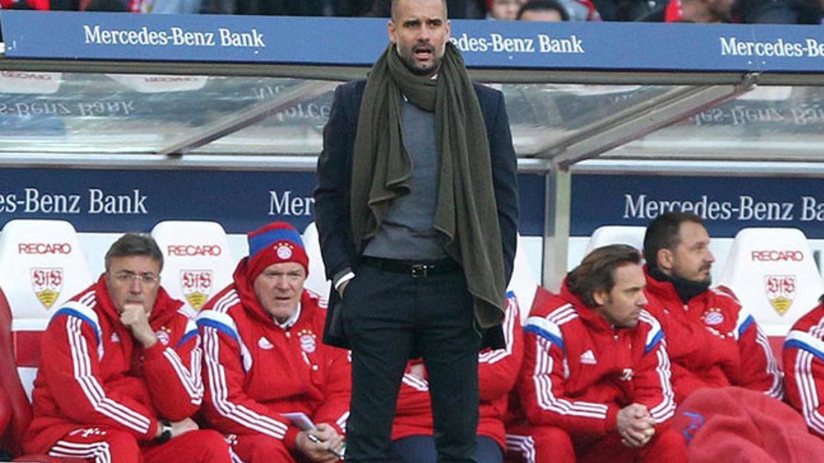 El Bayern de Guardiola vive momentos difíciles