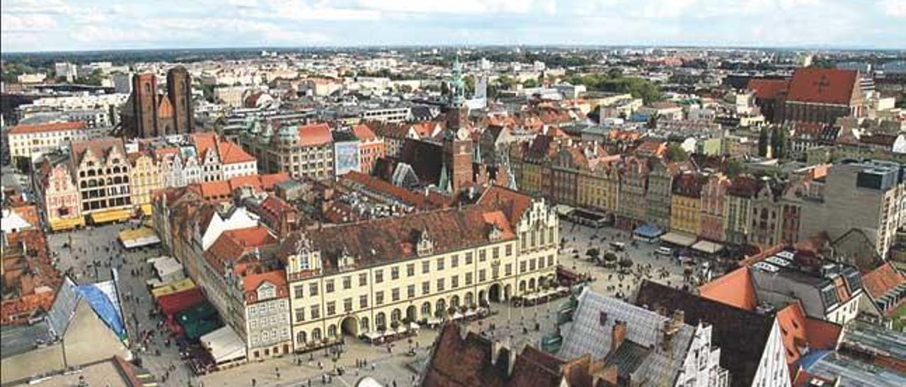 Wroclaw es junto a San Sebastián, capital europea de la Cultura en 2016.