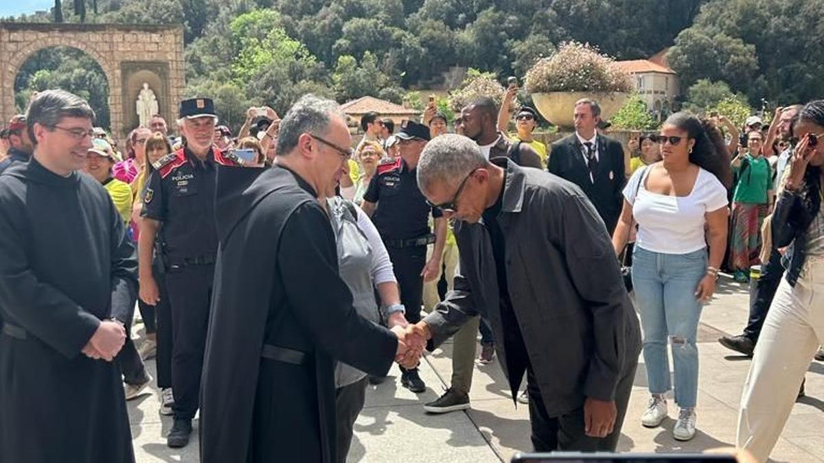 Los Obama de visita en Montserrat