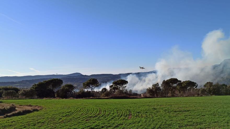 Columna de fum de l&#039;incendi