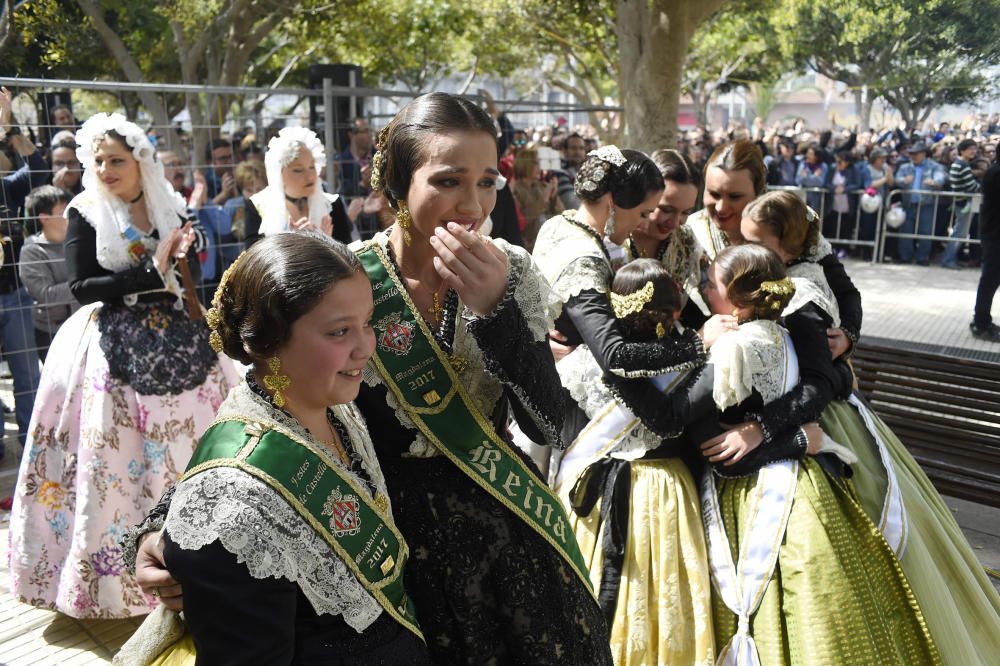 Espectular mascletà para despedir la Magdalena