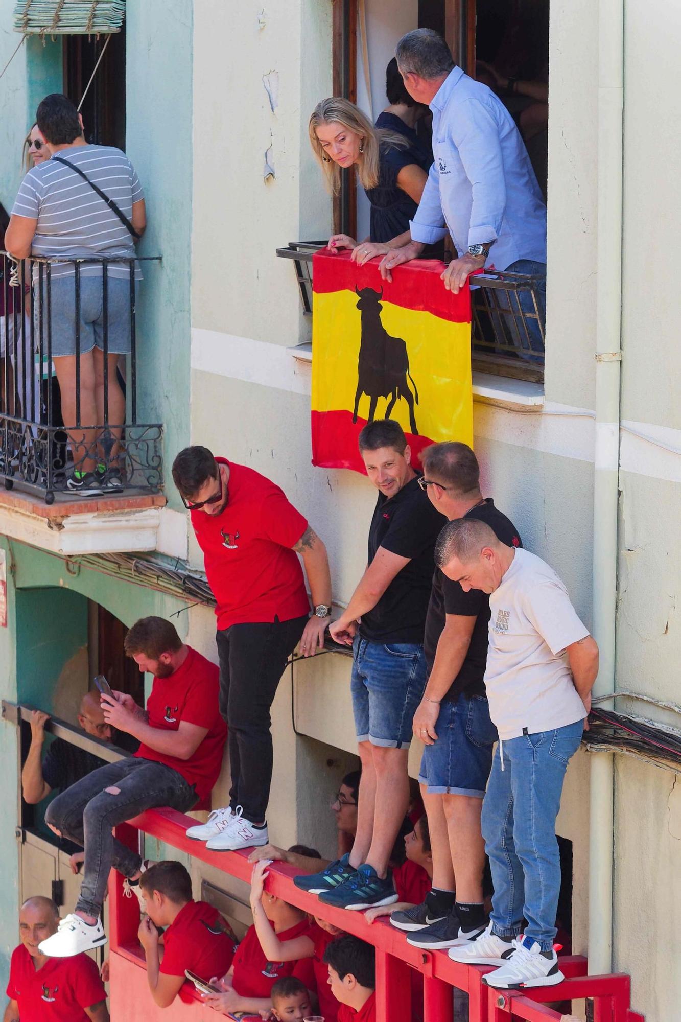 Las imágenes del primer encierro de las fiestas de Almassora