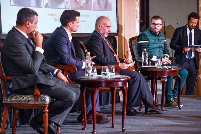 12-11-19  LAS PALMAS DE GRAN CANARIA.  HOTEL SANTA CATALINA. LAS PALMAS DE GRAN CANARIA. Foro Cambio ClimÁtico, / Foro Cambio Clim?tico, con Robert F.Kenedy Jr. Intervención de Angel Victor Torres, Antonio Morales y Jose Antonio Valbuena y  mesa redonda. Fotos: Juan Castro.  | 12/11/2019 | Fotógrafo: Juan Carlos Castro