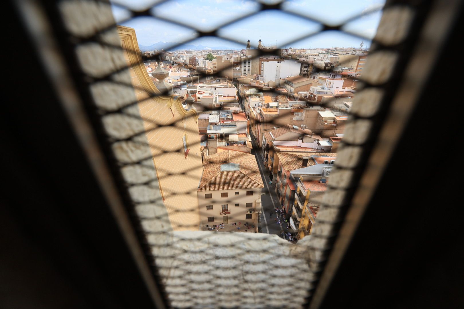 FOTOGALERIA I Les imatges de l'exitosa pujada al campanar de l'arxiprestal de Vila-real