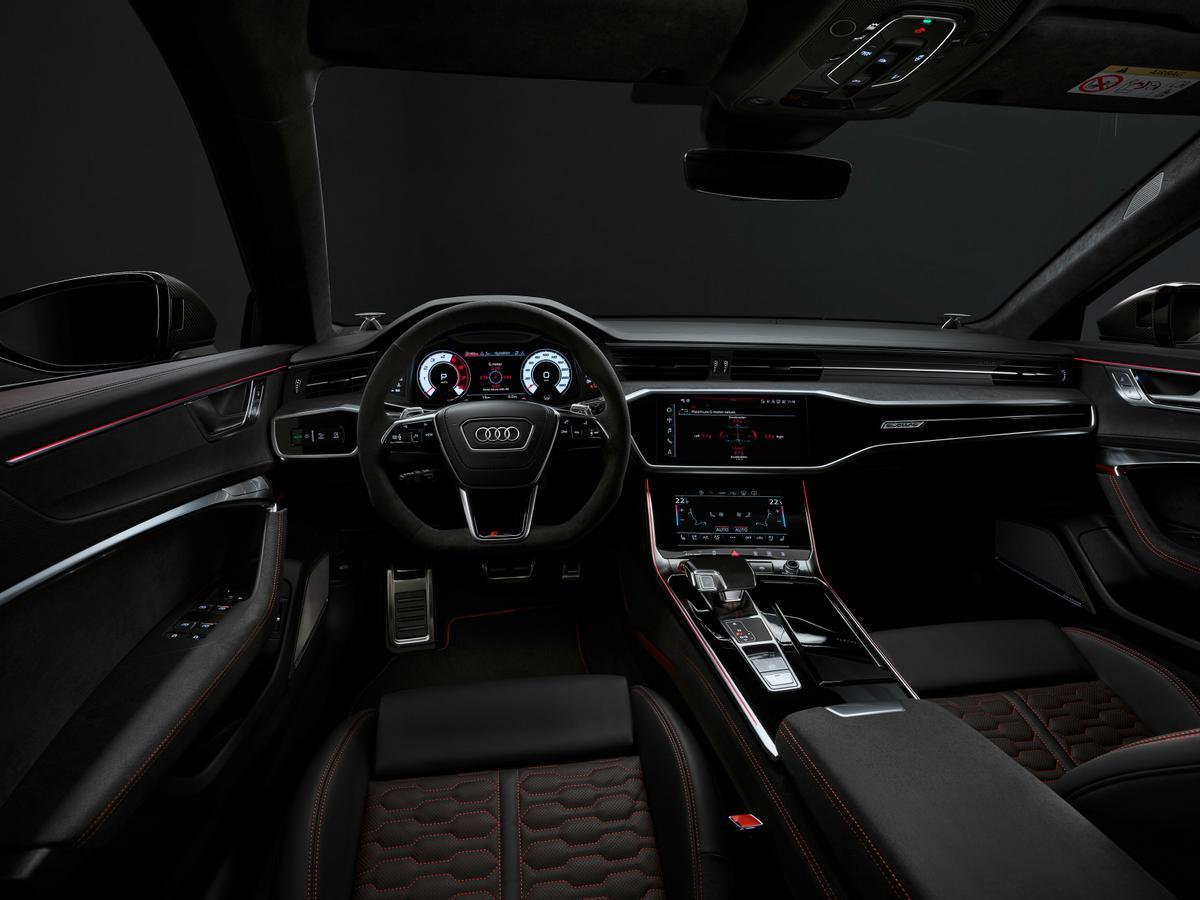 Interior del Audi RS 6 Avant