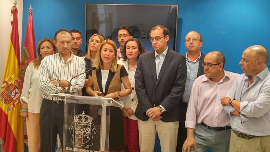 La alcaldesa de Cáceres crea una concejalía para reclamar proyectos