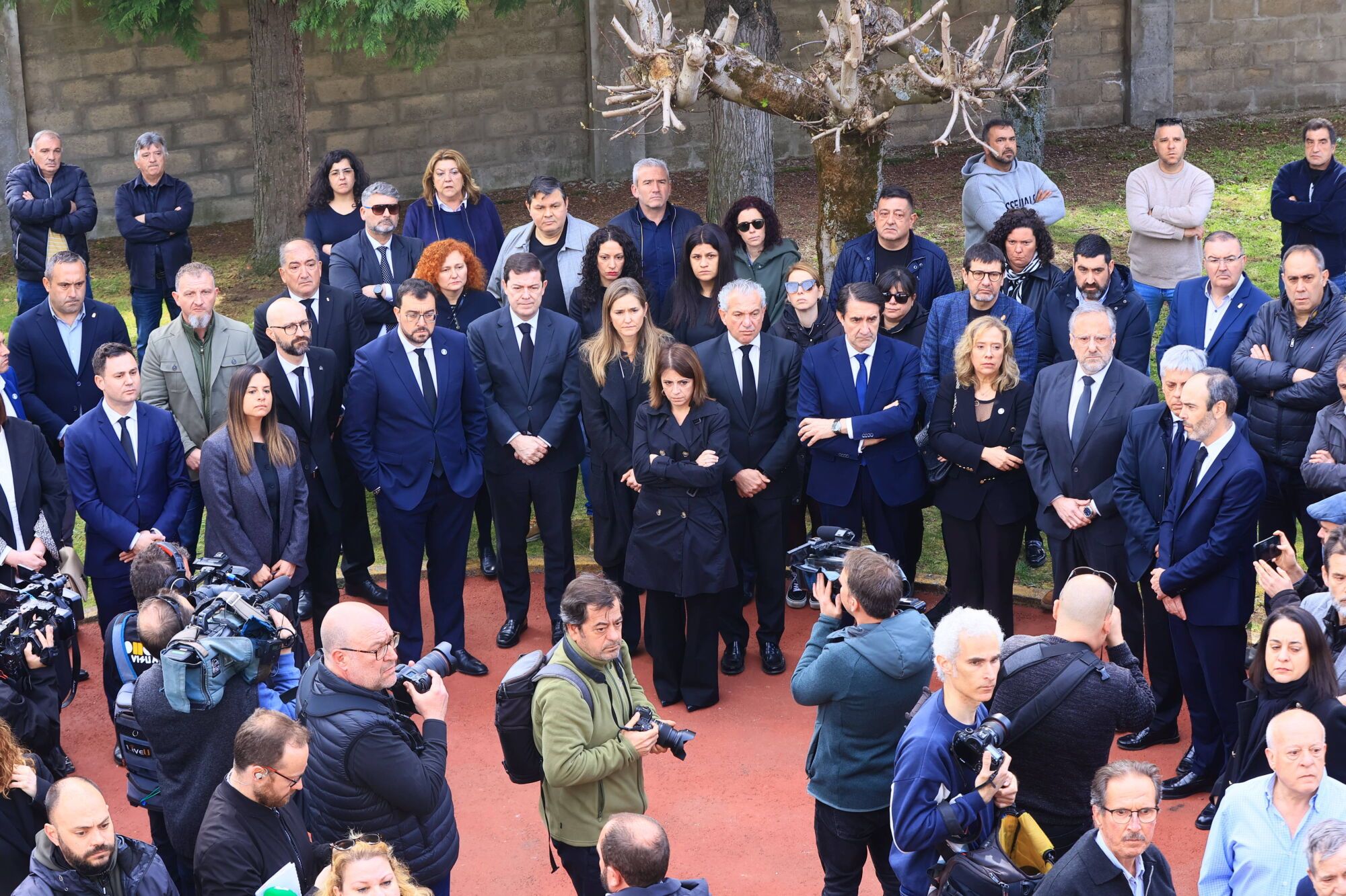 Así fue el desgarrador funeral en Villablino de los fallecidos en el accidente minero de Degaña