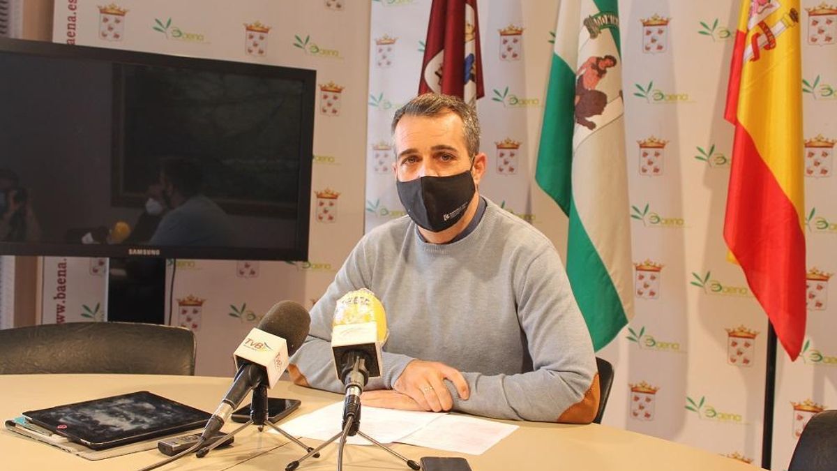 El concejal del PSOE de Baena José Andrés García Malagón, en una imagen de archivo.