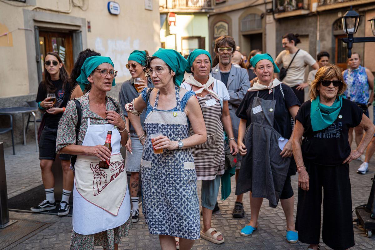 La 35a edició de la Festa Major Alternativa de Manresa arrenca amb l'estrena de la geganta Sibil·la