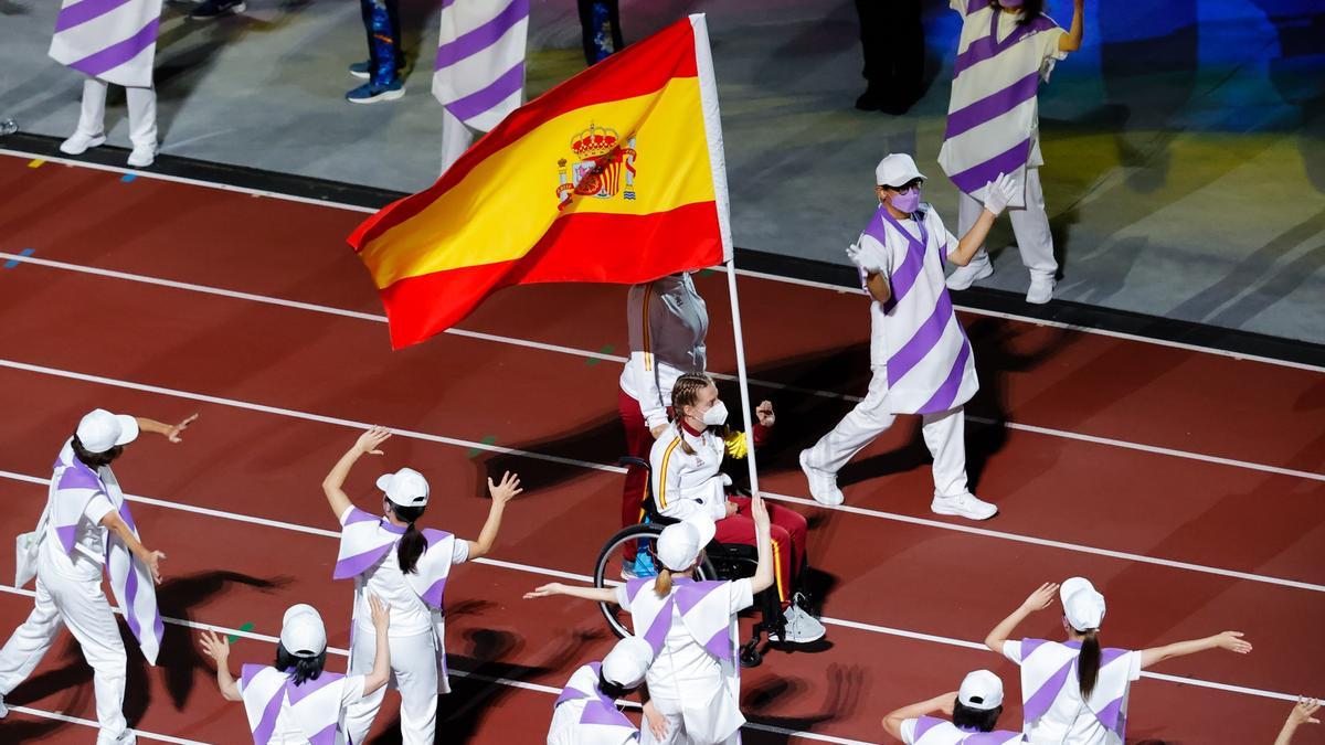 Gran papel del equipo paralímpico español.