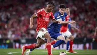 Aubameyang sostiene al Olympique de Marsella ante un Benfica superior
