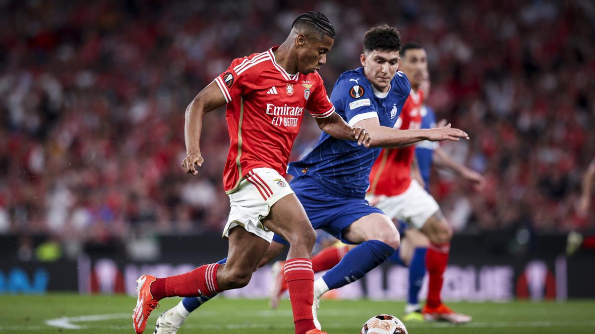 Resumen, goles y highlights del Benfica 2 - 1 Olympique de Marsella de la ida de cuartos de final de la Europa League