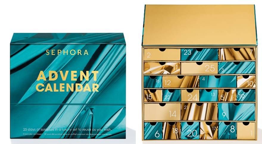 Calendario de adviento de Sephora