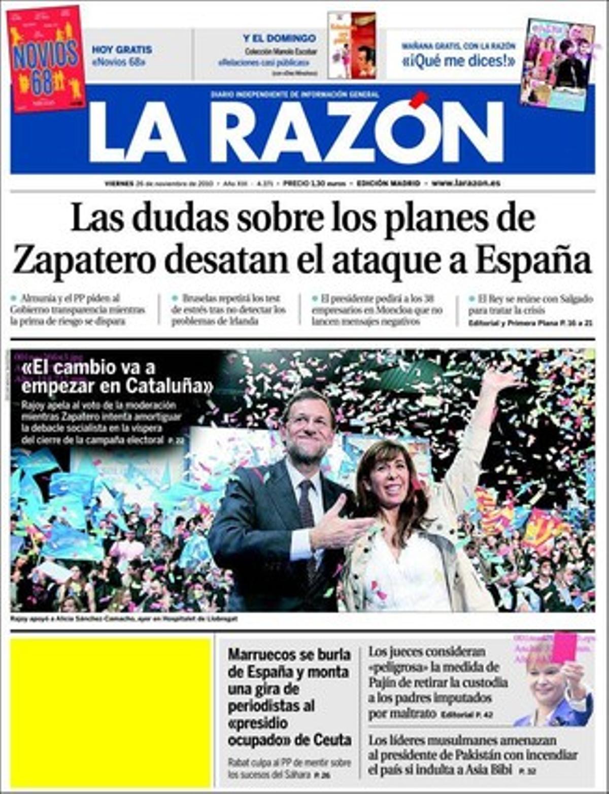 ’La Razón’ ressalta també que els fabricants de tabac ultimen una baixada de preus de 15 cèntims