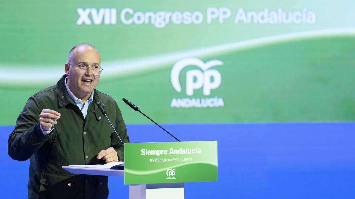 CONGRESO DEL PP-A | El PP pone el foco en la corrupción y arremete contra Sánchez y Montero: «Caerán todos, hasta el número 1» CONGRESO DEL PP-A | El PP pone el foco en la corrupción y arremete contra Sánchez y Montero: «Caerán todos, hasta el número 1»