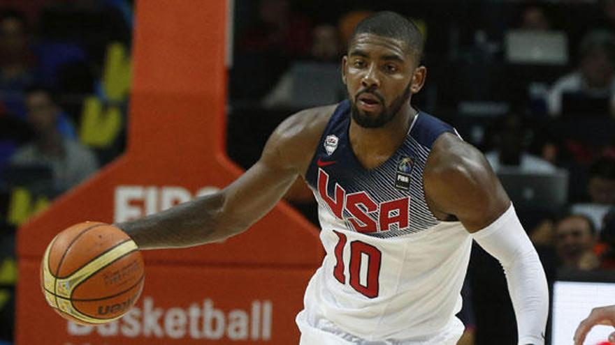 Irving en la final del Mundial de baloncesto.