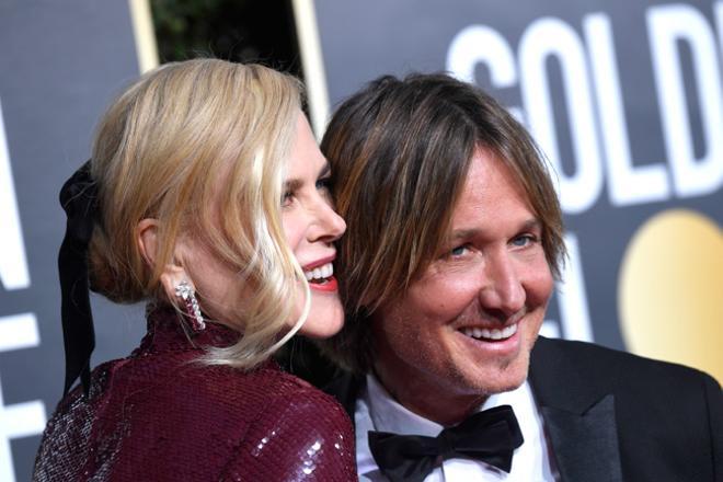 Globos de Oro 2019: detalle del peinado con lazo de Nicole Kidman