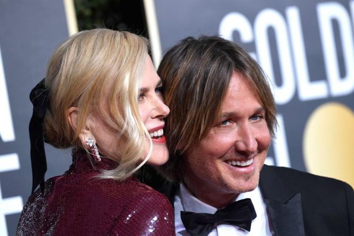 Globos de Oro 2019: detalle del peinado con lazo de Nicole Kidman