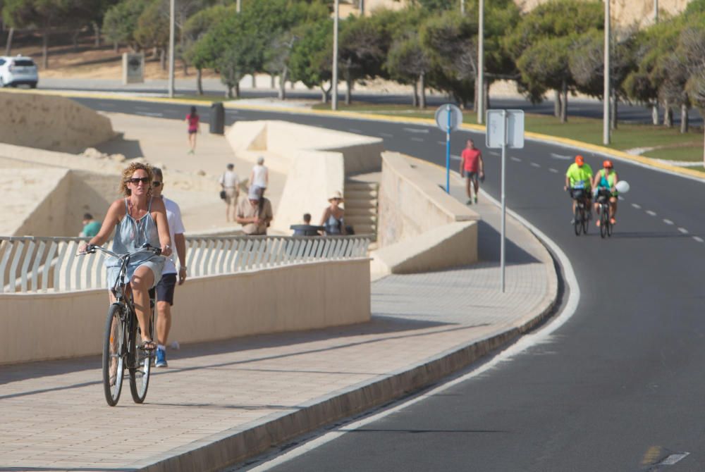 Una ciclovía pone fin a la Semana de la Movilidad