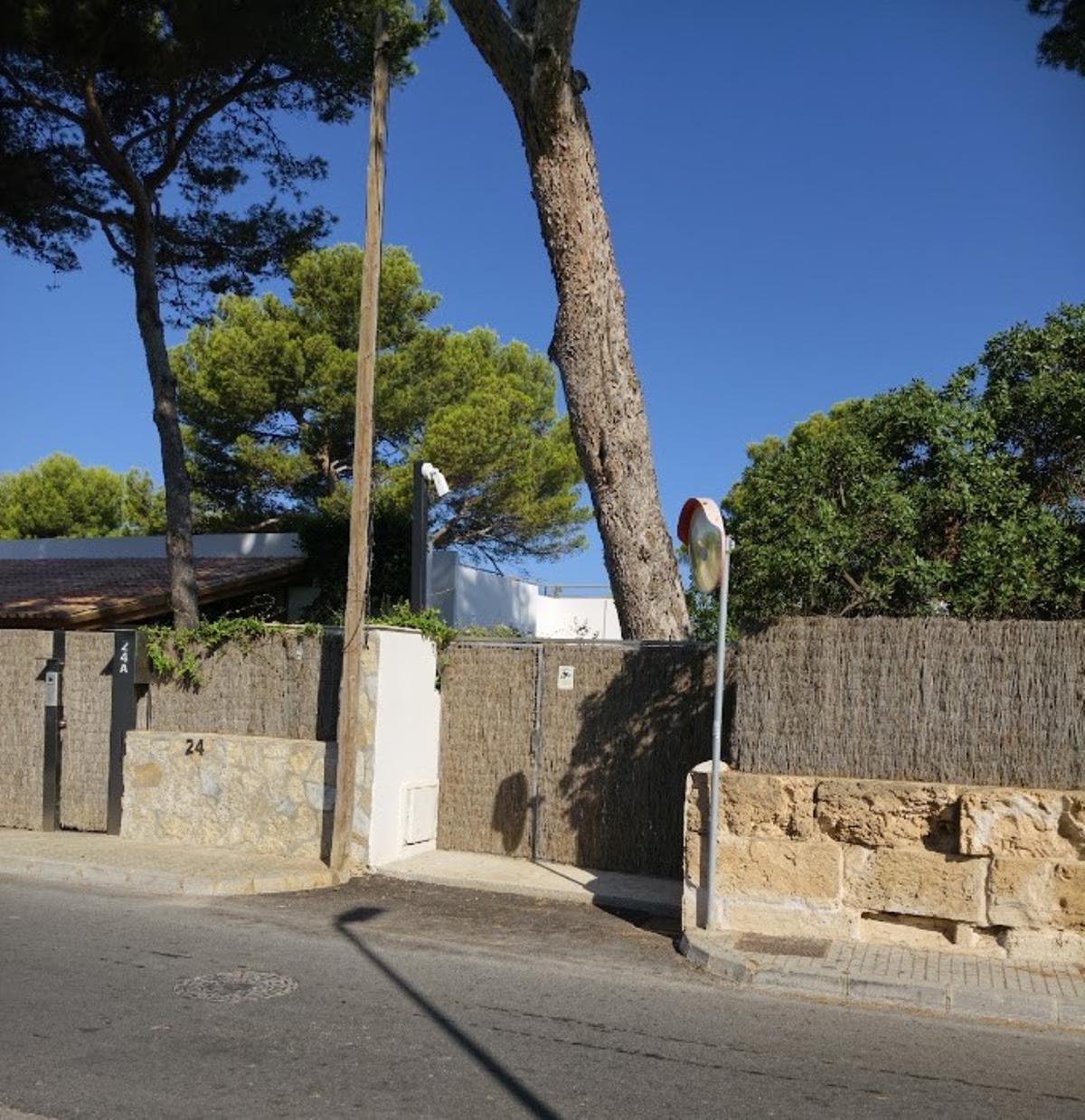 Barrera en el camino.