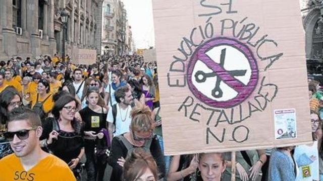 La equidad, primera víctima de los recortes en la escuela