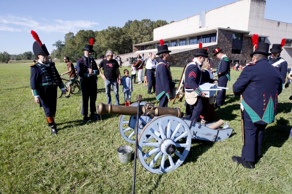 Recreació d''una batalla dels setges napoleònics a Fontajau