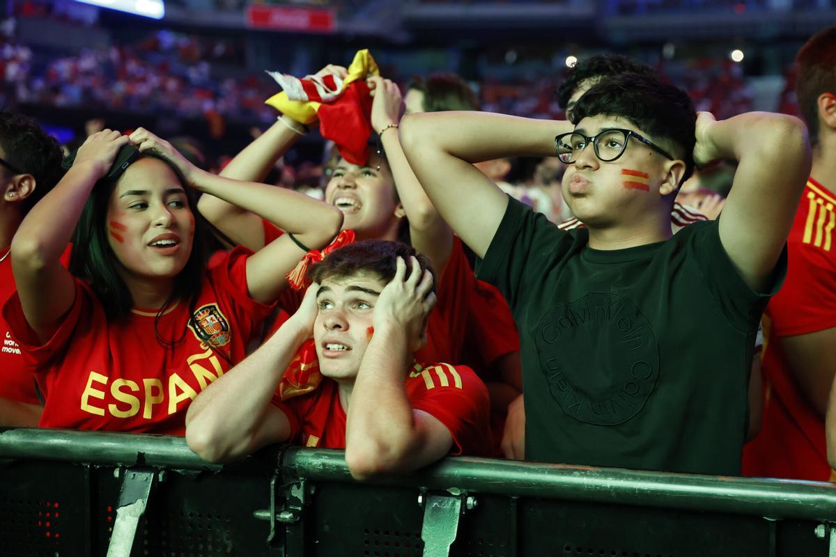Madrid sigue la final del Mundial 2026 entre España y Argentina. Madrid sigue la final del Mundial 2026 entre España y Argentina.