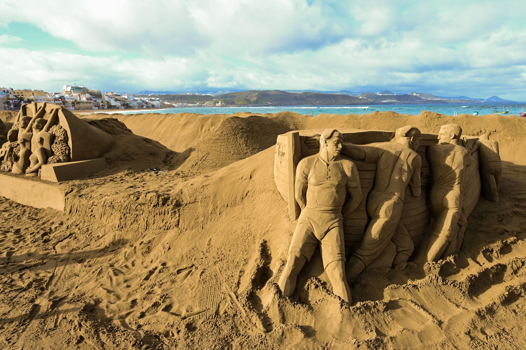 Belén de la playa de Las Canteras (2/12/2022)