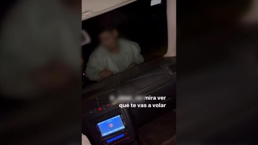 La Guardia Civil de Cáceres investiga a una persona que circulaba con otra sobre el capó del coche