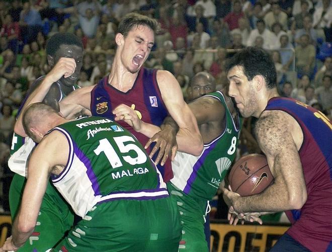 Pau Gasol en su etapa con el FC Barcelona