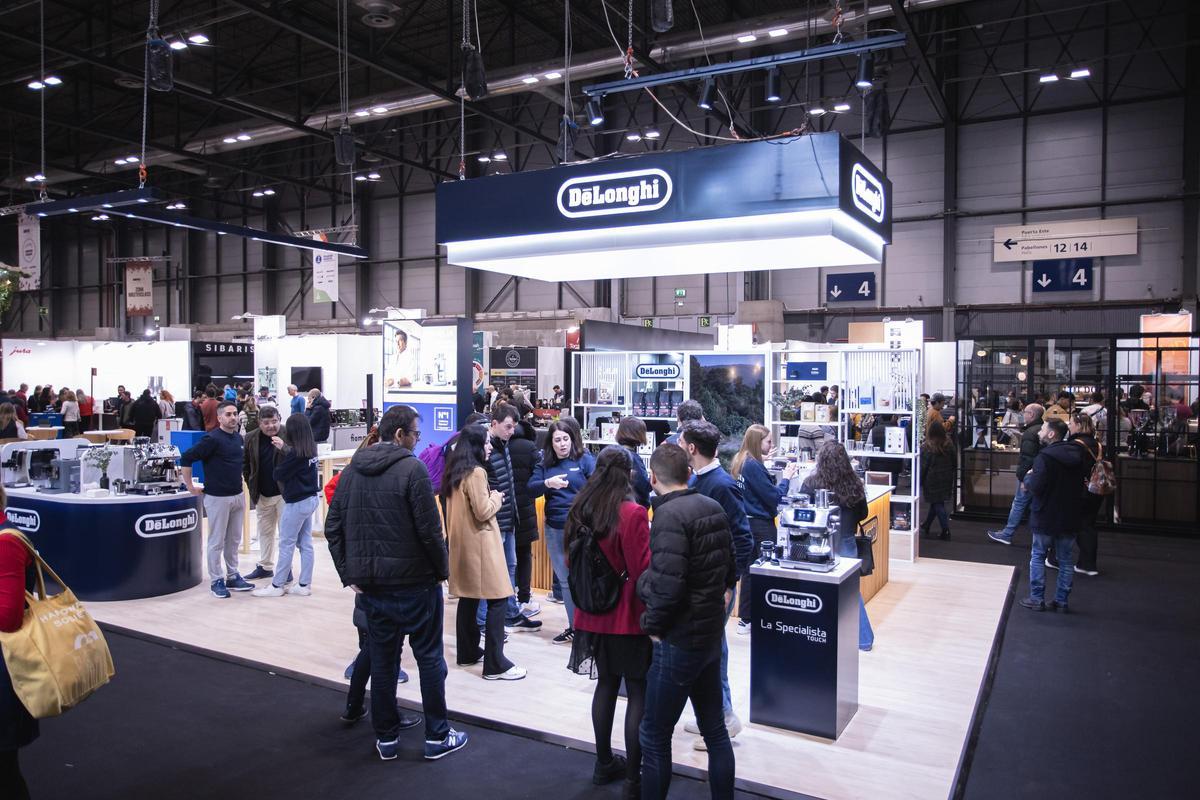 De'Longhi presenta su nueva cafetera Eletta Ultra en el Coffee Fest 2026 este fin de semana.