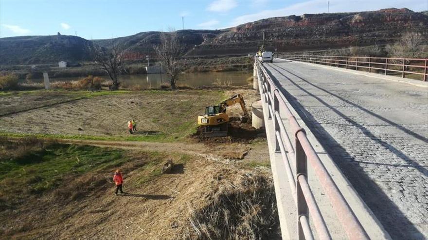 El puente de Gelsa estará cerrado siete meses por obras de emergencia