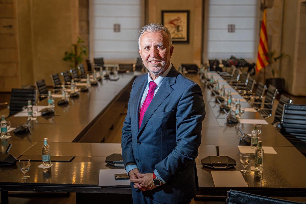 El ministro de Política Territorial y Memoria Democrática, Ángel Víctor Torres.