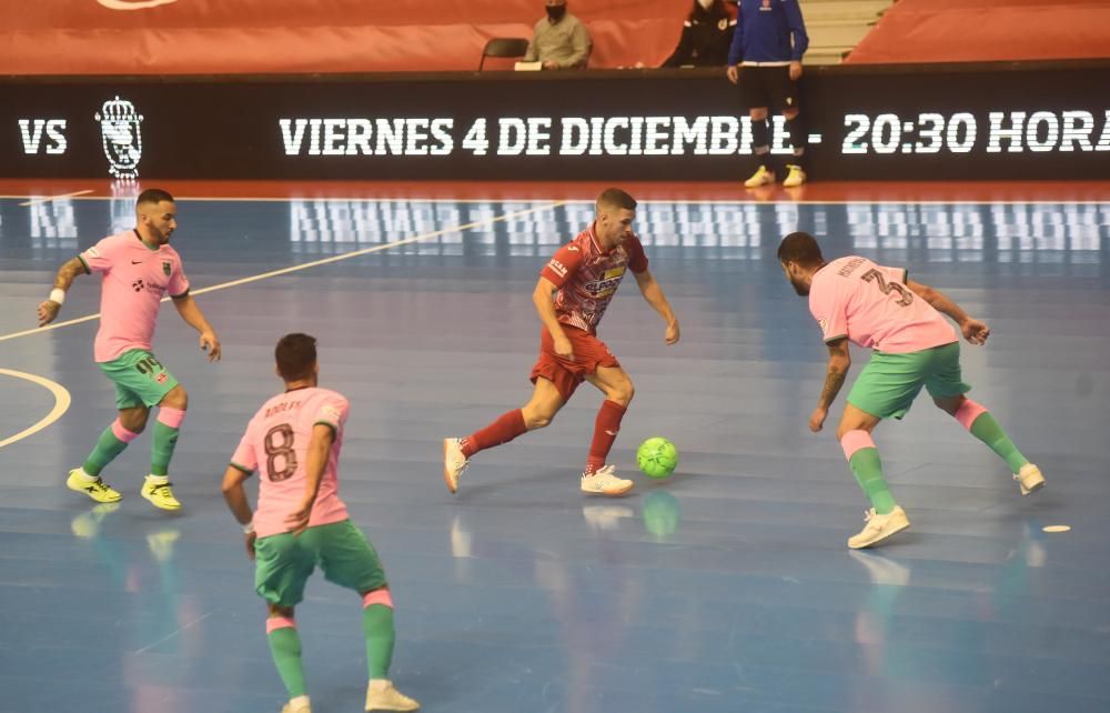 Partido entre ElPozo Murcia y el FC Barcelona