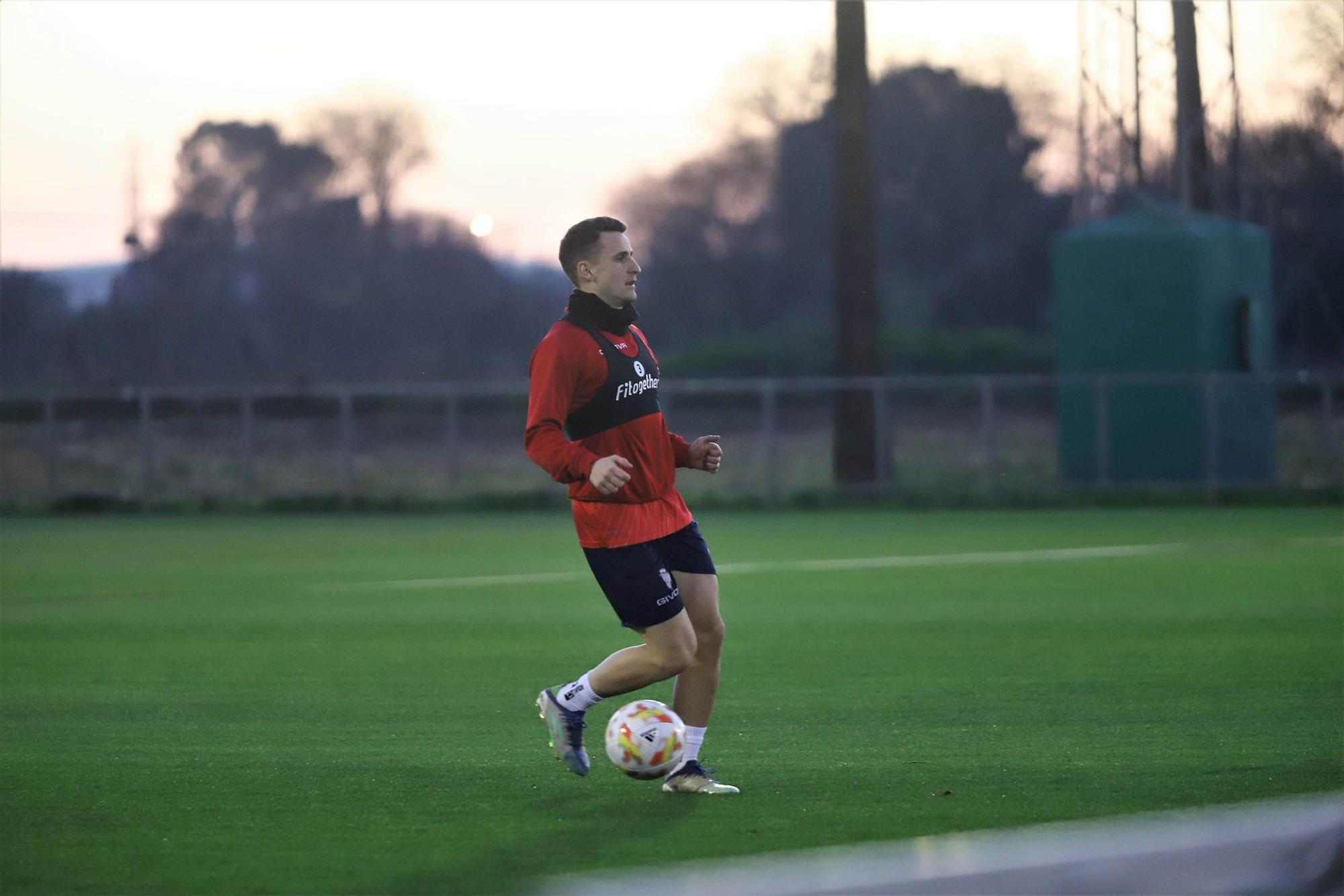 El Córdoba CF regresa la trabajo con el ánimo muy alto