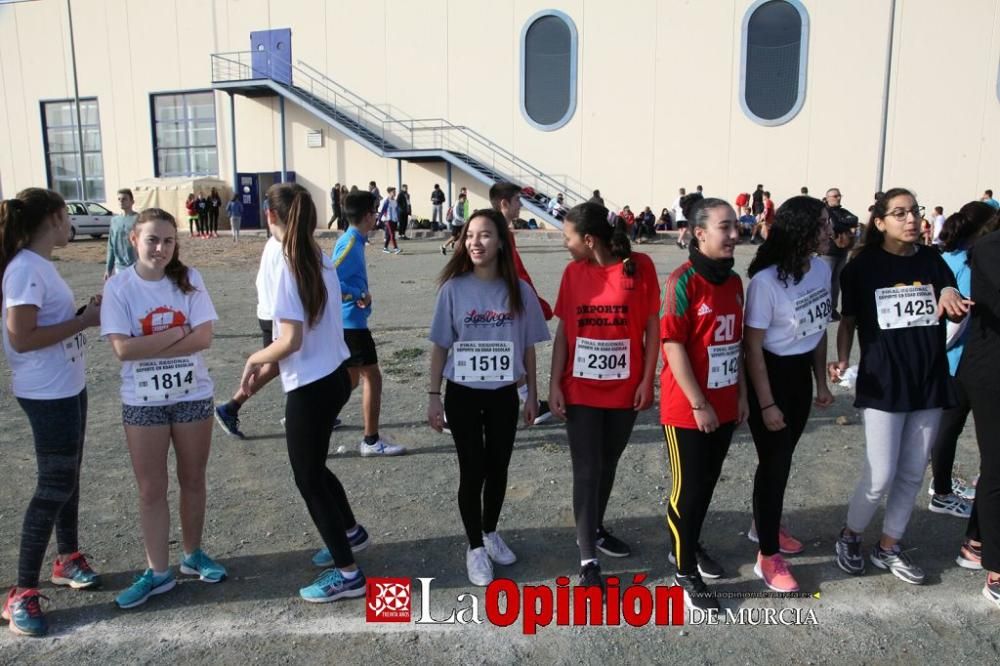 Final Regional de Cross Escolar: cadetes